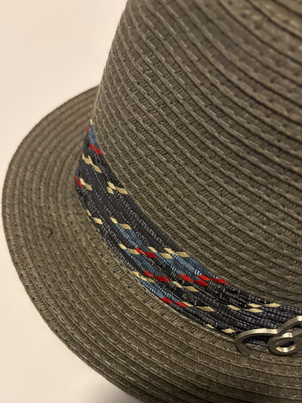 Carlos Santana Men’s Fedora grey Hat with metal guitar pin, Sz Small/Medium. - Picture 9 of 11
